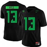 Oregon Ducks 13 Troy Hill Black Nike College Football Jersey Dzhi,baseball caps,new era cap wholesale,wholesale hats